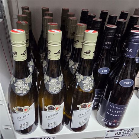 PFAFFL EXKLUSIV Chardonnay Weißwein - ID: 62-NSF
